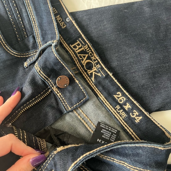 Buckle Brand Flared Jeans - Picture 3 of 3